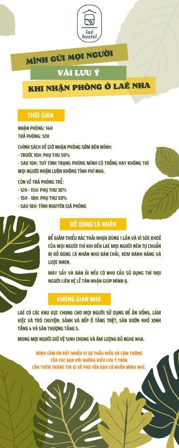 Lae Hostel Tuy Hoa Eksteriør bilde